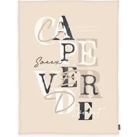 Wohndecke Cape Verde Sand, SOCCX, gewebtes Label