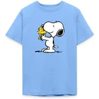 Spreadshirt T-Shirt Peanuts Snoopy Und Woodstock Teenager T-Shirt (1-tlg)
