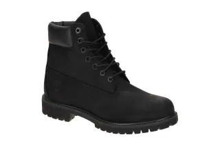 Timberland Herrenstiefel 110073 001 Black WP - bequeme 6-INCH Lace Boots
