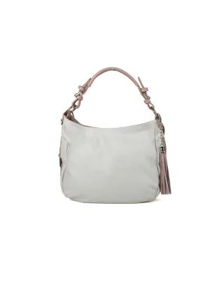Giulia Monti Bucket Bag Grau Nude