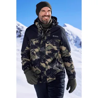 Mountain Warehouse - "Shadow II" Skijacke für Herren (Dunkelgrün)