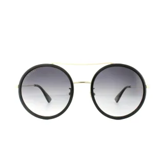 Gucci Sonnenbrille GG0061S 001 Schwarz Gold Grau Gradient