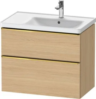 Duravit D-Neo Waschtischunterbau wandhängend Natur Eiche Matt 784x452x625 mm - DE4358034300000 DE4358034300000