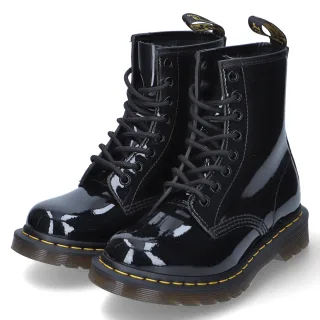 Dr. Martens Schnürstiefeletten 1460 W  Schwarz - Gr. 37 -  Textil und Synthetik
