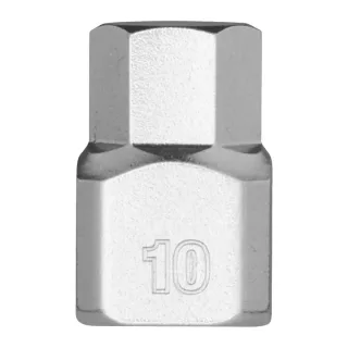 Milwaukee Innensechskant Bit-Steckschlüsseleinsatz metrisch 1/4" kurz 10 mm - 4932500482