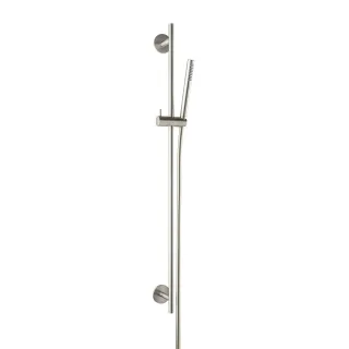 Herzbach spa ix Wannen-Set 90 rund 70 stab hb, Edelstahl matt gebürstet, 17.922700.1.09 17.922700.1.09