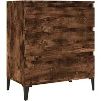 vidaXL Sideboard, Kommode Räuchereiche 60x35x70 cm Holzwerkstoff