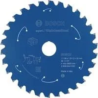 EXPERT Stainless Steel Kreissägeblatt, Ø 136mm, 30Z Bohrung 20mm, für Akku-Handkreissägen