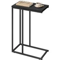 Woltu Beistelltisch (1-St), Sofatisch Tischplatte aus MDF Gestell aus Metall