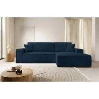 Selsey Ecksofa FARESE NEW, mit Schlaffunktion, Bettkasten und tierfreundlichem Cordbezug, 267 cm