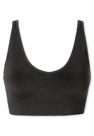 SCHIESSER - Soft BH mit herausn. Pads schwarz - Gr. - M