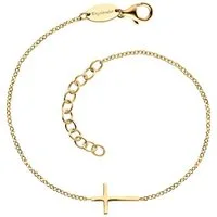 Engelsrufer Silberarmband Engelsrufer Damen-Armband 925er Silber Kreuz, Klassisch