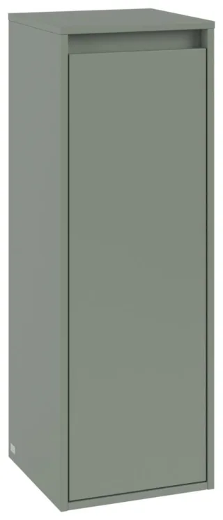 Villeroy & Boch Seitenschrank Skyla C80200 350x1000x 349mm 1 Tür 1 Schublade A:li Soft Green C80200AF