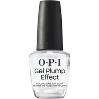 OPI Überlack Gel Plump Effect Top Coat, gelartiger Look, glänzend, voluminös, schnelltrocknend