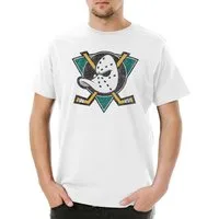 Urban Backwoods Print-Shirt Ducks Hockey Herren T-Shirt Symbol Sign Team Mannschaft Logo Mighty (1-tlg) Schläger Maske Mask Bat
