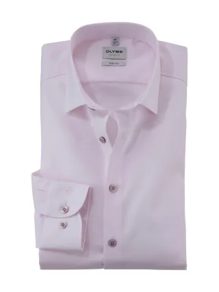 OLYMP - Hemd - Body fit pink - Gr. - 44