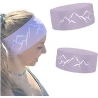 Gipfelgaudi Stirnband Outdoor Stirnband Atmungsaktiv & rutschfest, Ideal für Sport, Outdoor angenehmes und weiches Material für 100% Tragekomfort, elastisch