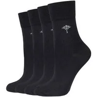 JOOP! Socken For your daily (4 Paar) mit Cornflower-Logo, Rippenbündchen