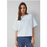 s.Oliver Sweatshirt Sweatshirt Boxy Sweatshirt mit 3D-Artwork