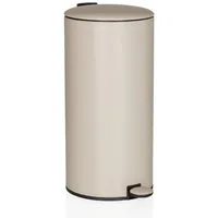 hjh OFFICE Mülleimer CLEAN STEP 2 Abfalleimer, Treteimer 30 Liter mit Softclose, Abfalleimer mit Deckel