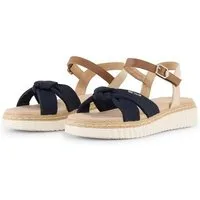 TOM TAILOR Shoes Licence Sandale (1-tlg) Sandalen mit Bast-Details