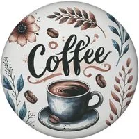 speecheese Magnet Coffee Magnet rund