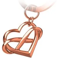 FABACH Schlüsselanhänger Herz mit Unendlichkeitszeichen „Infinite Love“ – Geschenk Liebe