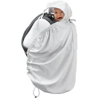 mamalila Babytrage, Sonnencover für Babys in Trage oder Kinderwagen, zertifizierter Sonnenschutz UPF 50+
