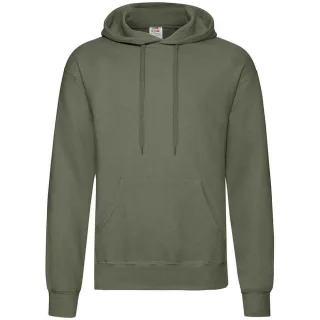 Fruit of the Loom Erwachsene Unisex Classic Sweatshirt mit Kapuze (Classic Olive)