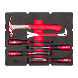 Milwaukee Holzbearbeitungs-Werkzeug 6-teilige Einlage - 4932493641