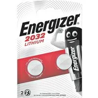 Energizer Spezial Lithium Knopfzelle, CR2032 (3 V, 2 St), CR2032, 3 V, lange Lebensdauer