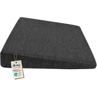 Herlag Keilkissen Stella, Ergonomisches Sitzkeilkissen 33x37x7/2cm Waschbarer Bezug