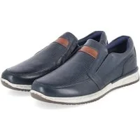 SIOUX Sioux 12061 Herren Glattleder blue Slipper