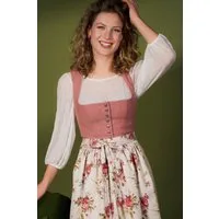 Berwin & Wolff Dirndl Midi Dirndl 2tlg. - PAULEEN - hellrot/beige