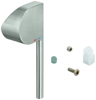 Grohe Hebel 48450 für EHM-Wanne/Brause Wand-/Bodenmontage supersteel, 48450DC0 48450DC0