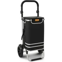 ELONEO Einkaufstrolley ELONEO Einkaufstrolley, 3in1, klappbar, Mit HängFix zum Anhängen an den Einkaufswagen