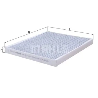 Mahle Aktivkohle-Innenraumfilter Abarth Alfa Romeo Citroen Fiat Opel Peugeot LAK373