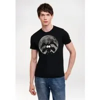 LOGOSHIRT T-Shirt Looney Tunes - Coyote Mond mit coolem Print