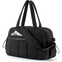 Bwecuy Reisetasche Damen Sporttasche mit Nasstasche – Wasserabweisende Reisetasche (1-tlg), Weekender Fitness Tasche für Gym, Schwimmen & Sauna