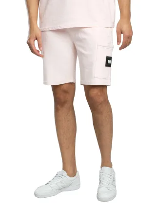 Weekend Offender Hawkins Sweatshirt-Shorts Mit Reißverschlusstasche, Rosa