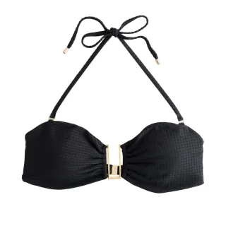 Ted Baker - Bikini Oberteil für Damen, Zum Zubinden (Schwarz)