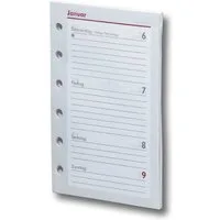 bsb-obpacher Terminkalender Kalendarium Timer ca A7 12,9x8cm 1Woche/2Seiten 2027 (02-00720)
