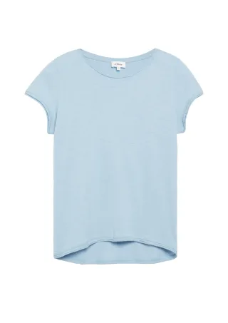 s.Oliver - T-Shirt blau - Gr. - 44