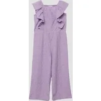 s.Oliver Jumpsuit Overall Strukturierter Overall mit Volants