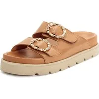 Tamaris Pantolette Sommerschuh mit schmuckbesetzten, verstellbaren Schnallen