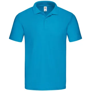 Fruit of the Loom - "Original" Poloshirt für Herren (Azure Blau)