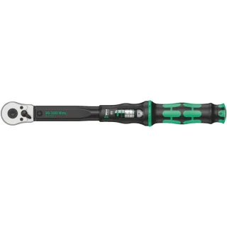 Wera Click-Torque C 2 Drehmomentschlüssel mit Umschaltknarre, 20-100 Nm - 05075621001