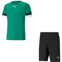 PUMA Fußballtrikot Puma Herren Set Trikot+Hose teamRISE Jersey 704932+704942