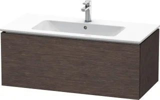 Duravit L-Cube Waschtischunterbau wandhängend Eiche dunkel gebürstet Matt 1020x481x400 mm - LC614207 LC614207272