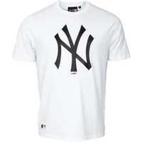 New York Yankees T-Shirt New York Yankees New Era T-Shirt NY Logo groß - weiß